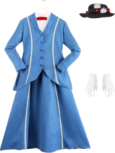 Vista 9 de Disguise Disfraz de Mary Poppins de Halloween para mujer