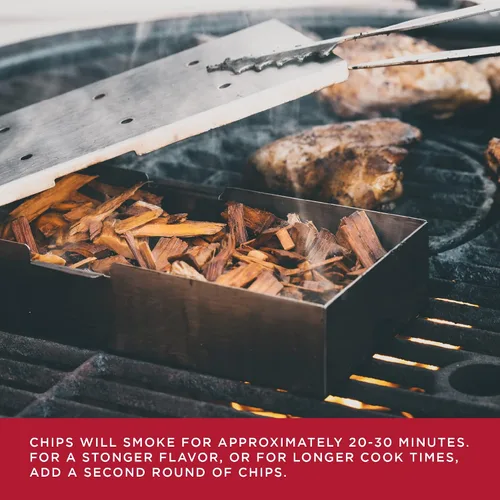 Vista 6 de Fire & Flavor Premium 100% Natural Hardwood Smoking Chips, Compatible with All Grills, Cherry