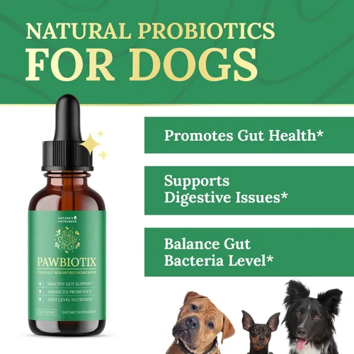 Vista 2 de Probióticos líquidos para perros Pawbiotix – 1 oz, 1 mes de suministro