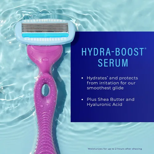Vista 4 de Schick Hydro Silk - Recambios de cuchillas hidratantes para mujer con colgador de ducha, 4