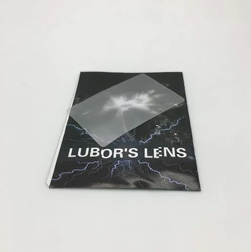 Vista 3 de Enjoyer Lubor's Lens Card Trucos de magia de cerca Accesorios mágicos Escenario Ilusiones Tarjetas mágicas Trucos Magos Accesorios, 10 unids/lote