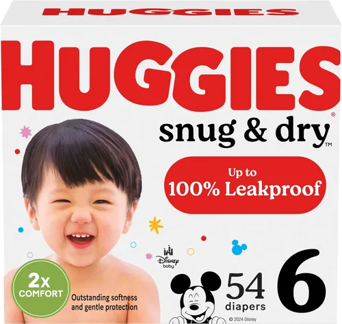 Vista 34 de Pañales Huggies Snug & Dry para bebé