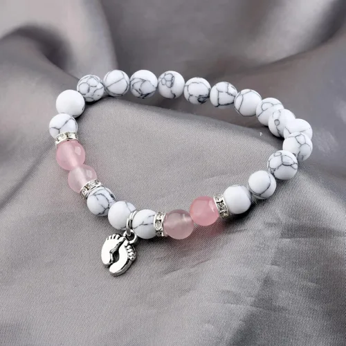 Vista 3 de Regalo de mamá para ser regalo de embarazo, regalo de nueva mamá, pulsera para madre embarazada, regalo para esposa embarazada, regalo para mamá