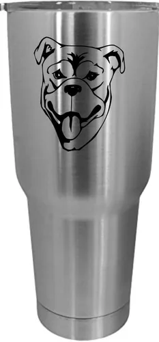 Vista 517 de Cairn Terrier - Vaso grabado con temática de perro, 30 onzas