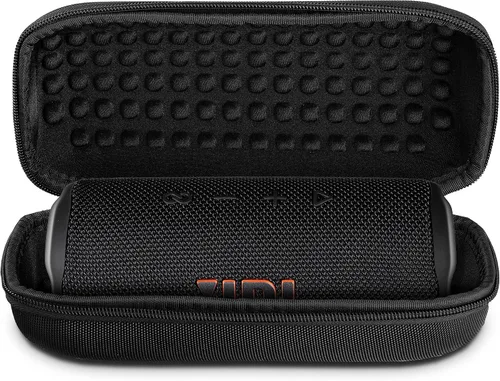 Vista 3 de JBL Flip 6 - Altavoz inalámbrico portátil Sonido de graves profundos, clasificación de impermeabilidad IP67 Audio Bluetooth para exteriores