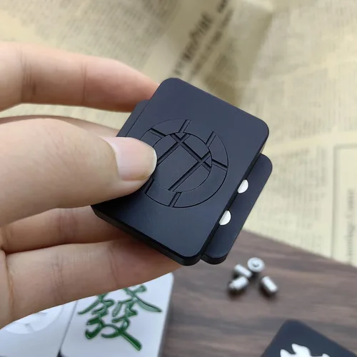 Vista 2 de T-Conceal Juguetes para ansiedad EDC para aliviar el estrés para adultos, bloques magnéticos de metal, hacer clic creativo, deslizador, juguetes