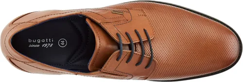 Vista 5 de Bugatti Derby con cordones para hombre, Marrón, 8.5