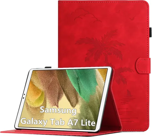Vista 14 de Funda para Samsung Galaxy Tab S5e de 10.5 pulgadas 2019 modelo (SM-T720/T725/T727) - Funda protectora de piel sintética con bolsillo y función atril