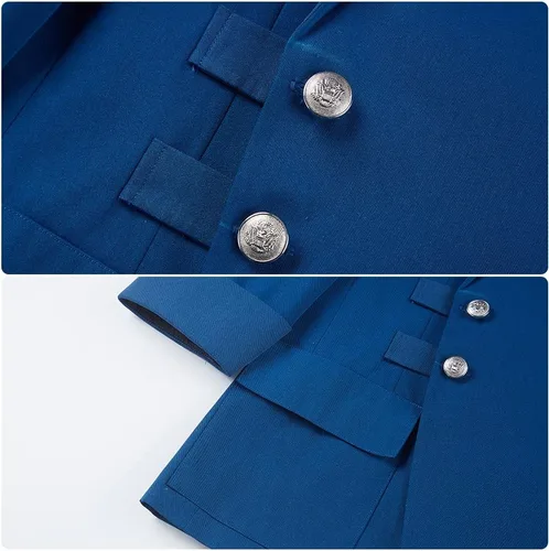 Vista 6 de Disfraz de anime Spike Spiegel Cosplay uniforme traje Halloween carnaval trajes