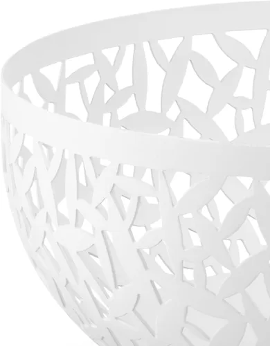 Vista 3 de Alessi MSA04/29 W "CACTUS!" Frutero en Acero Coloreado Con Resina Epoxi, Super Blanco