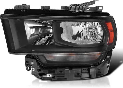 Vista 7 de SPEC-D TUNING Faros delanteros negros compatibles con Ram 2500, 3500 2019-2024, par izquierdo + derecho