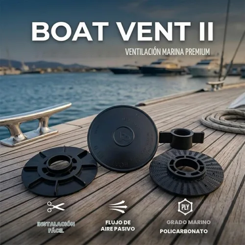 Vista 4 de Boat Vent II - Negro - Ventilación de cubierta de barco