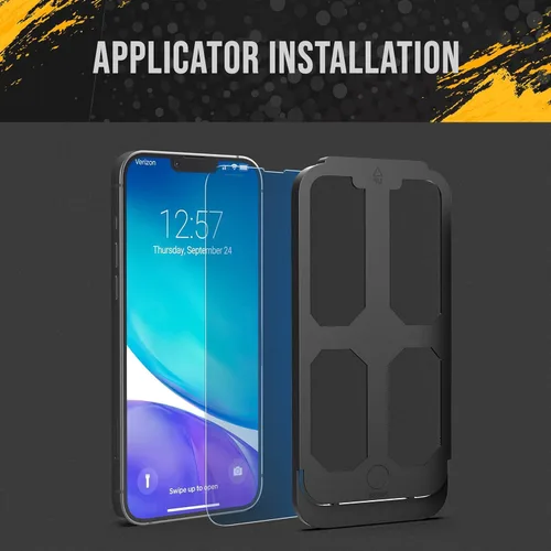 Vista 6 de magglass Protector de pantalla de luz azul: compatible con iPhone 15 Pro Max, tecnología de bloqueo de luz azul integrada