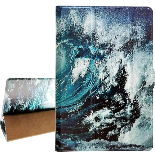 Vista 8 de Funda delgada compatible con Olax Magic Q8 8.0 pulgadas Tablet Case Flip Stand Cover BMFL