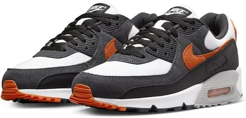 Vista 2 de Nike Air Max 90 BlancoNegroGris Humo ClaroEstrella de mar DM0029-101 Zapatos para hombre