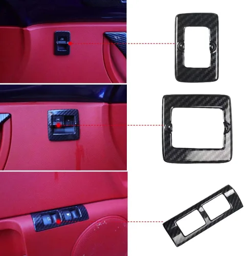 Vista 3 de ITrims Cubierta de panel de puerta para Volkswagen New Beetle 2003-2010, accesorios de automóvil, puerta de coche, ventana, interruptor