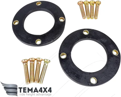 Vista 2 de Espaciadores de puntal delantero de 0.394 in compatibles con Toyota Land Cruiser serie 200 Land Cruiser serie 300 Sequoia 2007-2022 Tundra