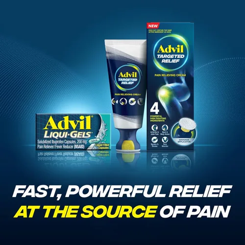 Vista 9 de Advil Liqui-Gels - Analgésico y reductor de fiebre, medicamento para el dolor para adultos con ibuprofeno 200 mg para dolor de cabeza, dolor