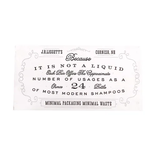 Vista 4 de J.R.LIGGETT'S - Barra de champú totalmente natural, fórmula de hierbas, apoya el cabello fuerte y saludable, nutre los folículos con antioxidantes