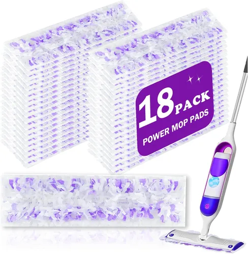 Vista 10 de Paquete de 60 almohadillas de repuesto para mopa eléctrica Swiffer PowerMop