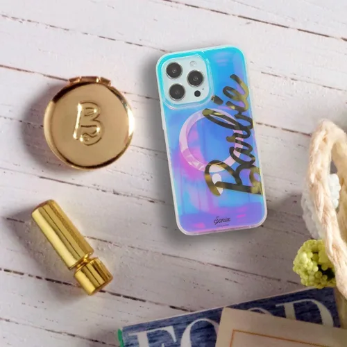 Vista 5 de Sonix x Barbie Funda para iPhone 15 Pro Compatible con MagSafe Probada para caídas de 10 pies Golden Hour
