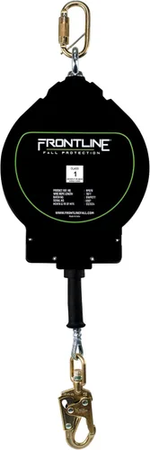 Vista 7 de Frontline RPG10' Cable SRL con extremo de gancho de presión de acero Cable de acero galvanizado de 3/16 pulgadas Ligero, duradero Ojo