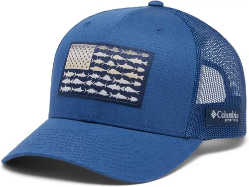 Vista 163 de Columbia Gorra de Béisbol de Malla con Logotipo PFG Unisex para Adultos