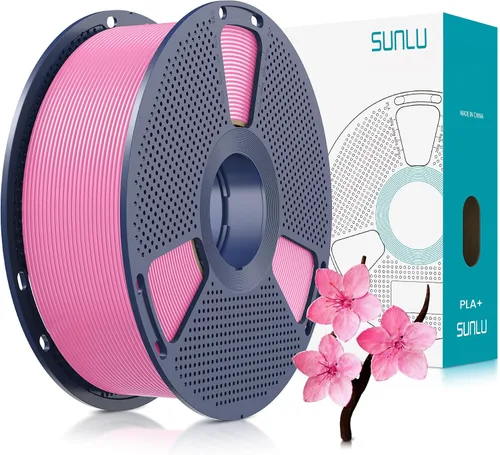 Vista 56 de SUNLU - Filamento PLA Plus para impresora 3D, 1.75 mm, bobina de 1 kg (2.2 lb), enrollado de forma ordenada, precisión dimensional ±0.02 mm