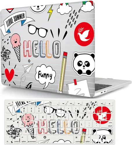 Vista 27 de Bandless Funda para portátil compatible con MacBook Pro de 13 pulgadas CD-ROM modelo: A1278 (versión antigua 2012/2011/2010/2009/2008), cubierta