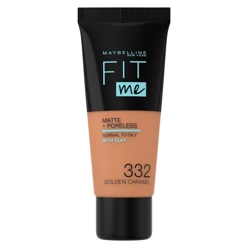 Vista 19 de Maybelline New York Fit Me Matte + Poreless Base Líquida, Formato de Bolsa, 220 Natural Beige, 1.3 onzas 220 Beige natural