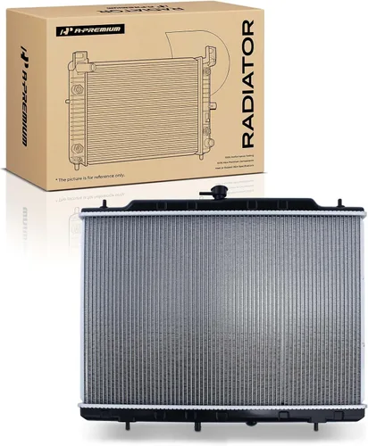 Vista 10 de A-Premium Conjunto de radiador de refrigerante del motor compatible con Nissan Rogue 2008-2013, Rogue Select 2014-2015, X-Trail 2013, L4 2.5L