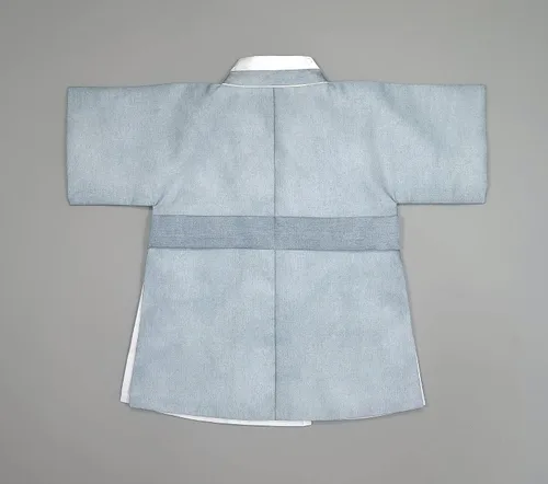 Vista 5 de OSBH001 - Disfraz tradicional de Hanbok coreano para bebé, 100 días de 1 a 8 años, para primer cumpleaños