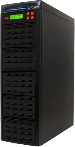 Vista 13 de Systor Duplicador de tarjetas SD/microSD 1:7 - 2GB/Min - Copiadora de memoria flash múltiple independiente y borrador/desinfectante, velocidades