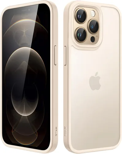 Vista 8 de JETech Funda mate para iPhone 12 Pro Max de 6.7 pulgadas, a prueba de golpes, protección contra caídas de grado militar, cubierta trasera Negro