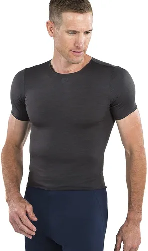 Vista 4 de PEARL IZUMI Merino - Capa base de ciclismo de manga corta para hombre