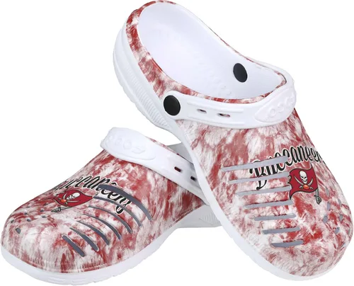 Vista 74 de FOCO NFL Womens NFL Team Logo Cloudie Garden Water Sandals Shoes Slipper Clogs with Strap