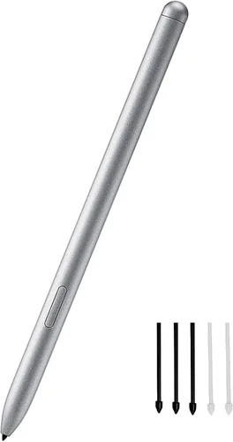 Vista 7 de Tab S7, S7+ Pen Puntero de repuesto para Samsung Galaxy Tab S7, Tab S7+ Plus, S8, S8+, S8 Ultra S Pen Stylus (sin Bluetooth) + puntas/puntas (negro)