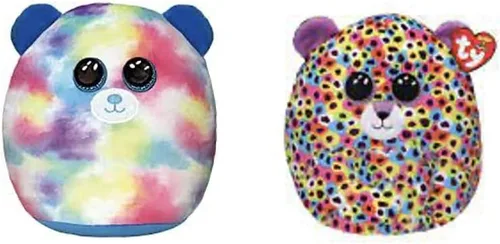 Vista 3 de TY 2007566 Hope Squishaboo - Oso de 10 pulgadas, diseño de Kissen, multicolor, 7.9 in