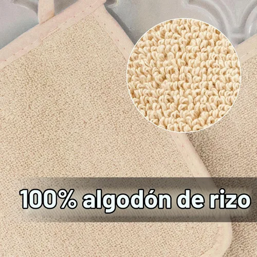 Vista 2 de RITZ Agarradera de rizo y almohadilla caliente: incomparable resistente al calor, duradero 100% algodón, diseño ergonómico para un agarre óptimo