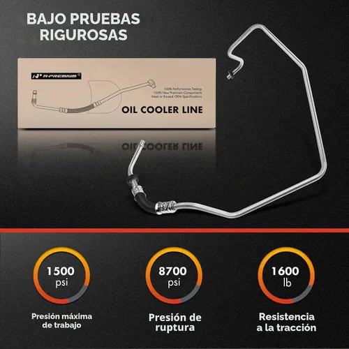 Vista 3 de A-Premium Conjunto de manguera de línea de enfriador de aceite de transmisión automática