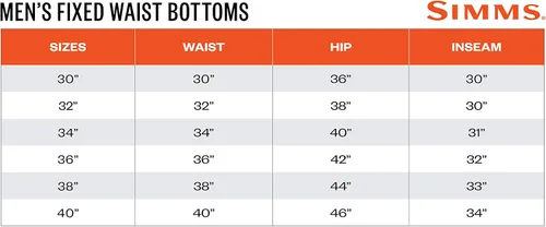 Vista 7 de Simms Fishing Products Waypoints - Pantalón para hombre