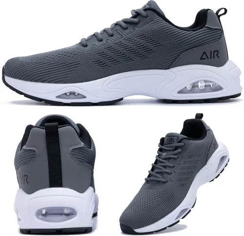 Vista 5 de JARLIF Tenis transpirables para hombre, para correr, gimnasio, caminar, a la moda