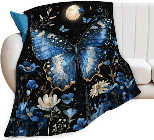 Vista 16 de Manta de llama, manta de alpaca, mantas de regalo con flores, ropa de cama de felpa de franela para niñas, mujeres, hombres, niños, amantes