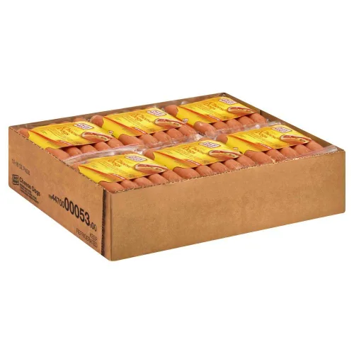 Vista 3 de Kraft Oscar Mayer Hot Dog - Queso, 16 onzas, 12 por caja.