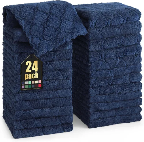 Vista 76 de Homaxy - Paquete de 12 trapos de cocina (13 x 19 pulgadas, marrón), de terciopelo coral supersuaves y absorbentes para lavar platos, paño