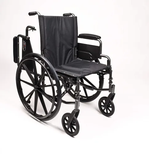 Vista 4 de Everest & Jennings Traveler L4 Silla de ruedas ligera – Nuestra silla de ruedas manual más ligera para adultos – Asiento de 16 x 16 pulgadas