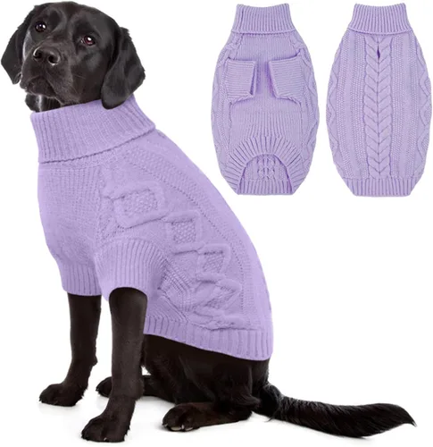 Vista 24 de PeacockGreen XS Suéter para Perro Hembra Chihuahua Teacup, Ropa para Gatos y Cachorros - Suéter Cálido de Invierno para Navidad y Acción de Gracias