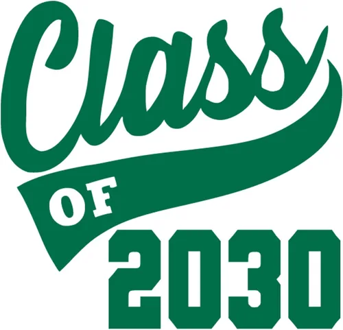 Vista 33 de Adhesivo de graduación para planchar, calcomanía para camisa de clase de 2030, parche de graduación HTV para graduados, color de tamaño de selección