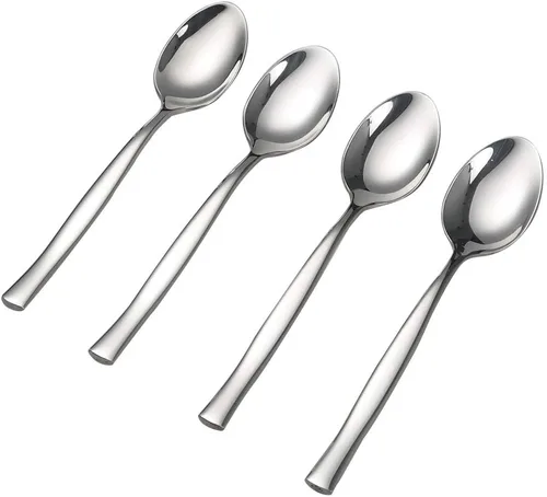 Vista 8 de Idotry - Cucharas de cena de acero inoxidable, 12 piezas, 7.96 pulgadas