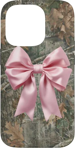 Vista 17 de Camo Pink Bow Case for iPhone 17